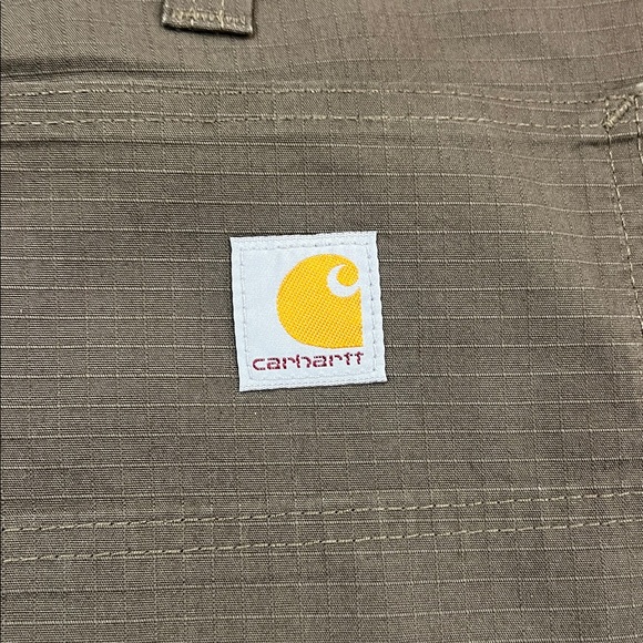 NWT Carhartt Brown Cargo Shorts - Picture 5 of 6